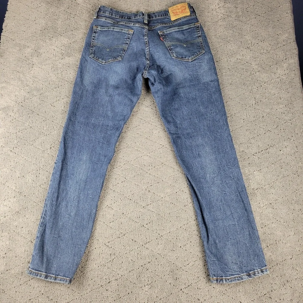 Levis 541 Jeans Mens 32x32 Blue Athletic Fit Taper Medium Wash Stretch Denim